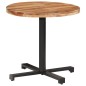 vidaXL Bistrotisch Rund Ø80x75 cm Akazie Massivholz vidaXL Bistrotisch Rund Ø80x75 cm Akazie Massivholz
