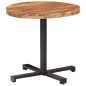 vidaXL Bistrotisch Rund Ø80x75 cm Akazie Massivholz vidaXL Bistrotisch Rund Ø80x75 cm Akazie Massivholz