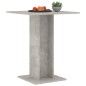 vidaXL Bistrotisch Betongrau 60x60x75 cm Holzwerkstoff vidaXL Bistrotisch Betongrau 60x60x75 cm Holzwerkstoff