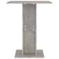 vidaXL Bistrotisch Betongrau 60x60x75 cm Holzwerkstoff vidaXL Bistrotisch Betongrau 60x60x75 cm Holzwerkstoff