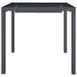vidaXL Gartentisch Anthrazit 80x80x72 cm Stahl vidaXL Gartentisch Anthrazit 80x80x72 cm Stahl
