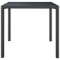 vidaXL Gartentisch Anthrazit 80x80x72 cm Stahl vidaXL Gartentisch Anthrazit 80x80x72 cm Stahl
