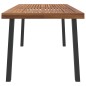 vidaXL Gartentisch 150x90x75 cm Massivholz Akazie vidaXL Gartentisch 150x90x75 cm Massivholz Akazie