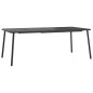 vidaXL Gartentisch Anthrazit 200x100x71 cm Stahl vidaXL Gartentisch Anthrazit 200x100x71 cm Stahl