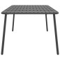 vidaXL Gartentisch Anthrazit 200x100x71 cm Stahl vidaXL Gartentisch Anthrazit 200x100x71 cm Stahl