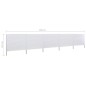 vidaXL 5-teiliges Windschutzgewebe 600 x 120 cm Sandweiß vidaXL 5-teiliges Windschutzgewebe 600 x 120 cm Sandweiß
