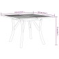 vidaXL Gartentisch 110x110x75 cm Massivholz Akazie vidaXL Gartentisch 110x110x75 cm Massivholz Akazie