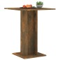 vidaXL Bistrotisch Räuchereiche 60x60x75 cm Holzwerkstoff vidaXL Bistrotisch Räuchereiche 60x60x75 cm Holzwerkstoff