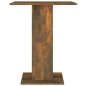 vidaXL Bistrotisch Räuchereiche 60x60x75 cm Holzwerkstoff vidaXL Bistrotisch Räuchereiche 60x60x75 cm Holzwerkstoff