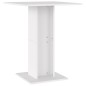 vidaXL Bistrotisch Weiß 60x60x75 cm Holzwerkstoff vidaXL Bistrotisch Weiß 60x60x75 cm Holzwerkstoff