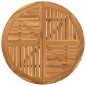 vidaXL Gartentisch Ø 85 cm Massivholz Akazie vidaXL Gartentisch Ø 85 cm Massivholz Akazie