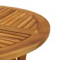 vidaXL Gartentisch Ø 85 cm Massivholz Akazie vidaXL Gartentisch Ø 85 cm Massivholz Akazie