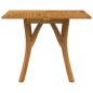 vidaXL Gartentisch 85x85x75 cm Massivholz Akazie vidaXL Gartentisch 85x85x75 cm Massivholz Akazie