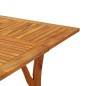vidaXL Gartentisch 85x85x75 cm Massivholz Akazie vidaXL Gartentisch 85x85x75 cm Massivholz Akazie