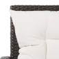 vidaXL 5-tlg. Garten-Lounge-Set mit Auflagen Poly Rattan Braun vidaXL 5-tlg. Garten-Lounge-Set mit Auflagen Poly Rattan Braun