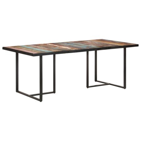 vidaXL Esstisch 200 cm Altholz Massiv