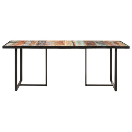 vidaXL Esstisch 200 cm Altholz Massiv