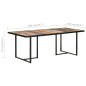 vidaXL Esstisch 200 cm Altholz Massiv vidaXL Esstisch 200 cm Altholz Massiv