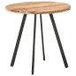 vidaXL Esstisch 80 cm Massivholz Akazie vidaXL Esstisch 80 cm Massivholz Akazie