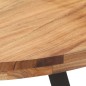 vidaXL Esstisch 80 cm Massivholz Akazie vidaXL Esstisch 80 cm Massivholz Akazie