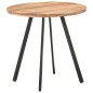 vidaXL Esstisch 80 cm Massivholz Akazie vidaXL Esstisch 80 cm Massivholz Akazie