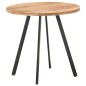 vidaXL Esstisch 80 cm Massivholz Akazie vidaXL Esstisch 80 cm Massivholz Akazie