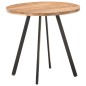 vidaXL Esstisch 80 cm Massivholz Akazie vidaXL Esstisch 80 cm Massivholz Akazie
