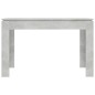 vidaXL Esstisch Betongrau 120x60x76 cm Holzwerkstoff vidaXL Esstisch Betongrau 120x60x76 cm Holzwerkstoff
