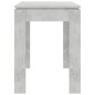 vidaXL Esstisch Betongrau 120x60x76 cm Holzwerkstoff vidaXL Esstisch Betongrau 120x60x76 cm Holzwerkstoff