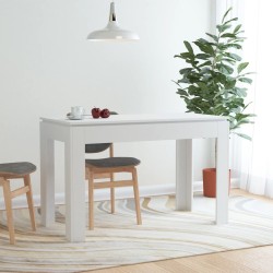 vidaXL Esstisch Weiß 120x60x76 cm Holzwerkstoff