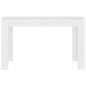 vidaXL Esstisch Weiß 120x60x76 cm Holzwerkstoff vidaXL Esstisch Weiß 120x60x76 cm Holzwerkstoff