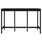 vidaXL Bartisch Schwarz 180x80x110 cm Massivholz Kiefer vidaXL Bartisch Schwarz 180x80x110 cm Massivholz Kiefer