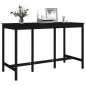 vidaXL Bartisch Schwarz 180x80x110 cm Massivholz Kiefer vidaXL Bartisch Schwarz 180x80x110 cm Massivholz Kiefer