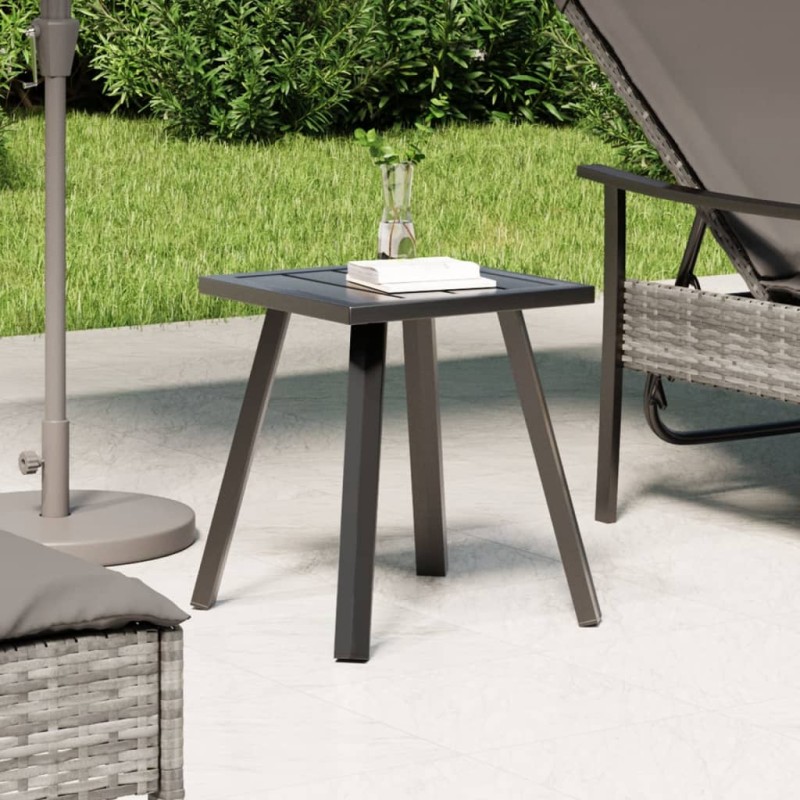 vidaXL Gartentisch Anthrazit 34x34x38 cm Stahl vidaXL Gartentisch Anthrazit 34x34x38 cm Stahl