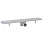 vidaXL Lineare Duschrinnen 2 Stk. Linien 630 x 140 mm Edelstahl vidaXL Lineare Duschrinnen 2 Stk. Linien 630 x 140 mm Edelstahl