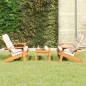 vidaXL 3-tlg. Garten-Lounge-Set Adirondack Massivholz Akazie vidaXL 3-tlg. Garten-Lounge-Set Adirondack Massivholz Akazie