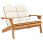 vidaXL 3-tlg. Garten-Lounge-Set Adirondack Massivholz Akazie vidaXL 3-tlg. Garten-Lounge-Set Adirondack Massivholz Akazie