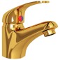 vidaXL Mischbatterie Golden 13x10 cm vidaXL Mischbatterie Golden 13x10 cm