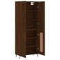 Highboard Braun Eichen-Optik 69,5x34x180 cm Holzwerkstoff Highboard Braun Eichen-Optik 69,5x34x180 cm Holzwerkstoff
