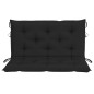 vidaXL Hollywoodschaukel mit Palmblättern und Kissen 202 cm Bambus vidaXL Hollywoodschaukel mit Palmblättern und Kissen 202 cm Bambus