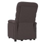 vidaXL Massagesessel mit Aufstehhilfe Dunkelbraun Stoff vidaXL Massagesessel mit Aufstehhilfe Dunkelbraun Stoff