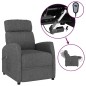 vidaXL Relaxsessel Elektrisch Dunkelgrau Stoff vidaXL Relaxsessel Elektrisch Dunkelgrau Stoff