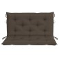vidaXL Hollywoodschaukel mit Palmblättern und Kissen 202 cm Bambus vidaXL Hollywoodschaukel mit Palmblättern und Kissen 202 cm Bambus