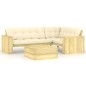 vidaXL 2-tlg. Garten-Lounge-Set mit Kissen Kiefernholz Imprägniert vidaXL 2-tlg. Garten-Lounge-Set mit Kissen Kiefernholz Imprägniert