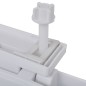vidaXL Toilettensitze mit Absenkautomatik 2 Stk. Kunststoff Weiß vidaXL Toilettensitze mit Absenkautomatik 2 Stk. Kunststoff Weiß