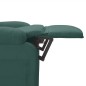 vidaXL Massagesessel mit Aufstehhilfe Dunkelgrün Stoff vidaXL Massagesessel mit Aufstehhilfe Dunkelgrün Stoff