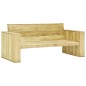 vidaXL 3-tlg. Garten-Lounge-Set mit Kissen Kiefernholz Imprägniert vidaXL 3-tlg. Garten-Lounge-Set mit Kissen Kiefernholz Imprägniert