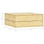 vidaXL 3-tlg. Garten-Lounge-Set mit Kissen Kiefernholz Imprägniert vidaXL 3-tlg. Garten-Lounge-Set mit Kissen Kiefernholz Imprägniert