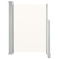 vidaXL Ausziehbare Seitenmarkise 100 x 300 cm Creme vidaXL Ausziehbare Seitenmarkise 100 x 300 cm Creme