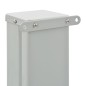 vidaXL Ausziehbare Seitenmarkise 100 x 300 cm Creme vidaXL Ausziehbare Seitenmarkise 100 x 300 cm Creme